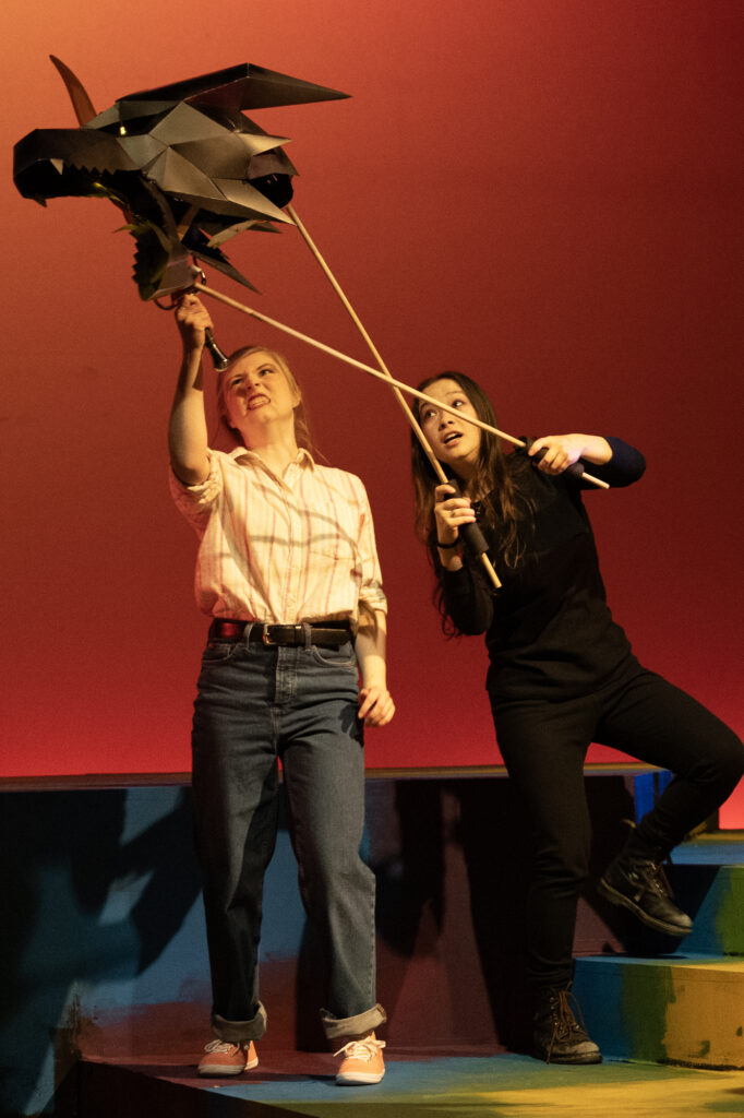 rep term xx rehearsal for she kills monsters on tuesday, feb. 25, 2025.