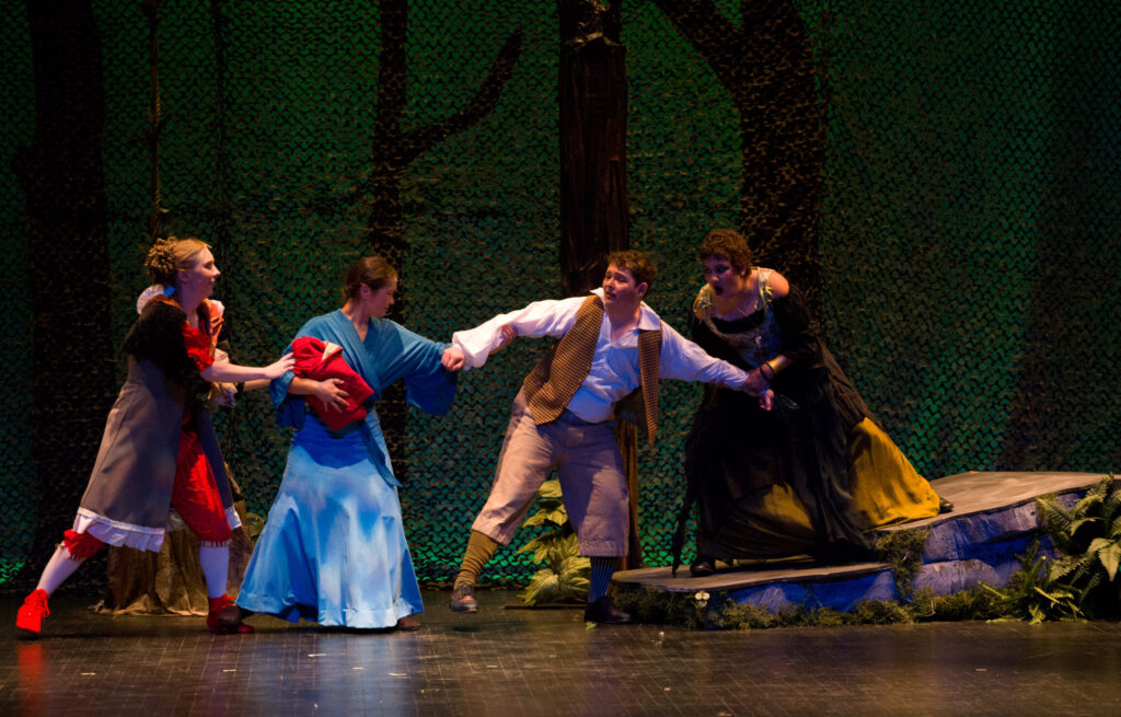 into the woods, prairie players civic theatre